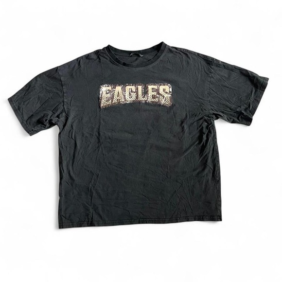 SHEIN Tops - SHEIN Eagles Graphic T Shirt Black Y2K Grunge Streetwear Men's Medium